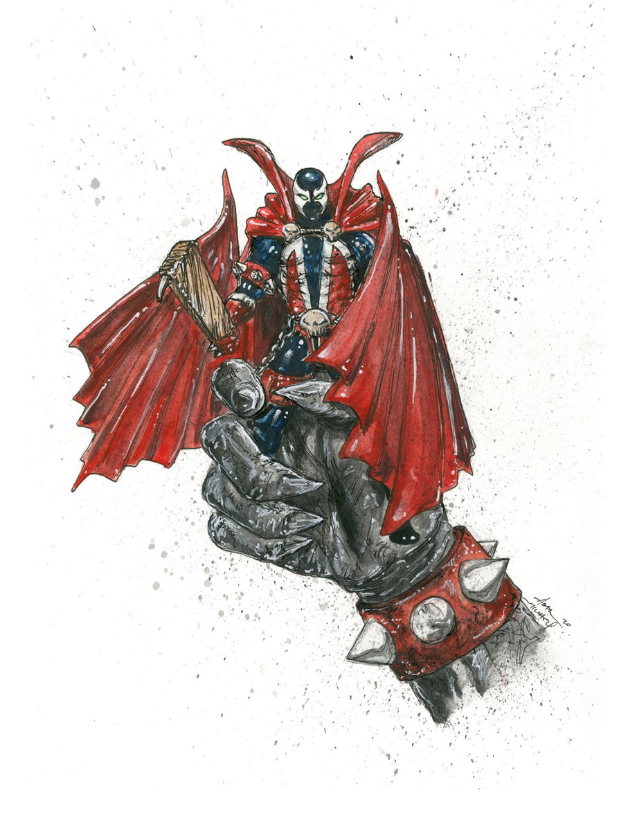 Spawn - Original by Adam Michaels – Amazing Art Expo