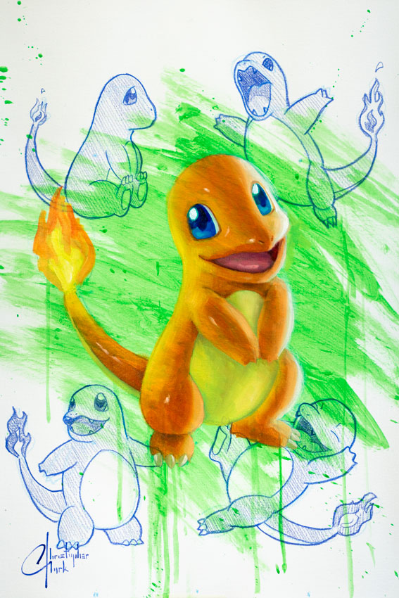 NEW RELEASE: Pokemon: "Charmander" by Christopher Clark