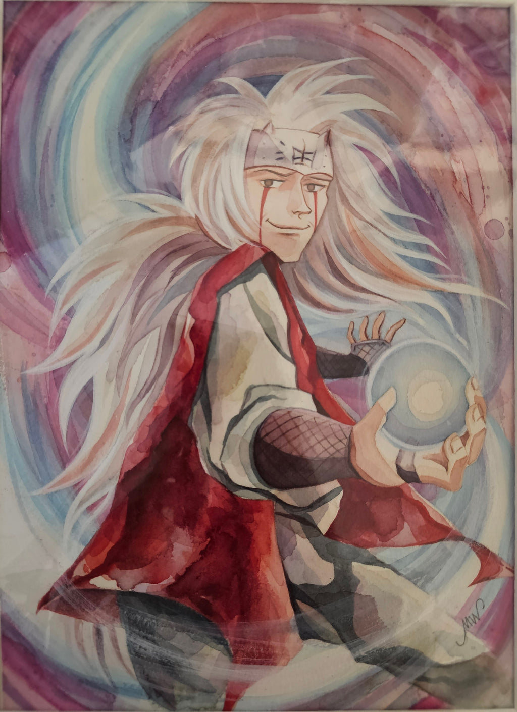 NEW RELEASE: "Jiriaya" Original Watercolor Painting by Megan Withey