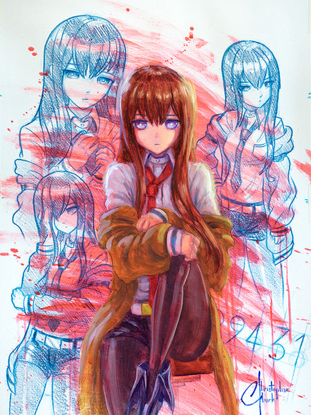 NEW RELEASE: Kurisu from Steins;Gate by Christopher Clark