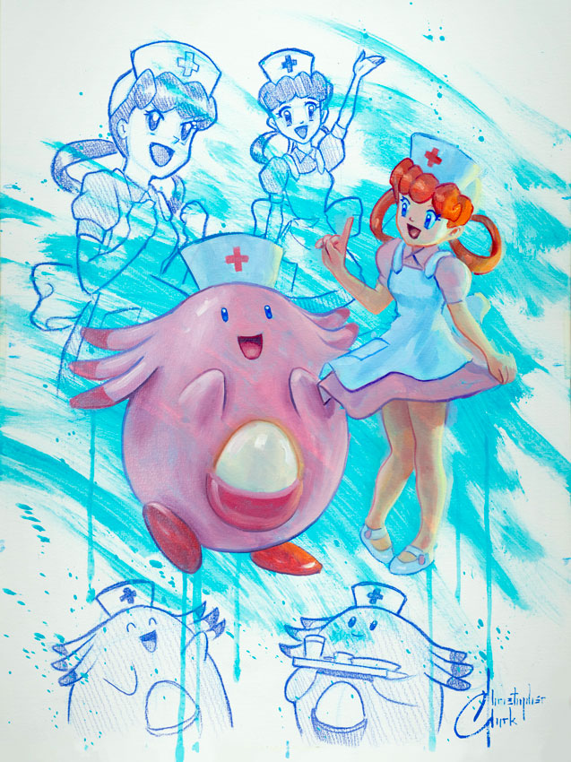 NEW RELEASE: Pokemon: Nurse Joy and Chancey by Christopher Clark