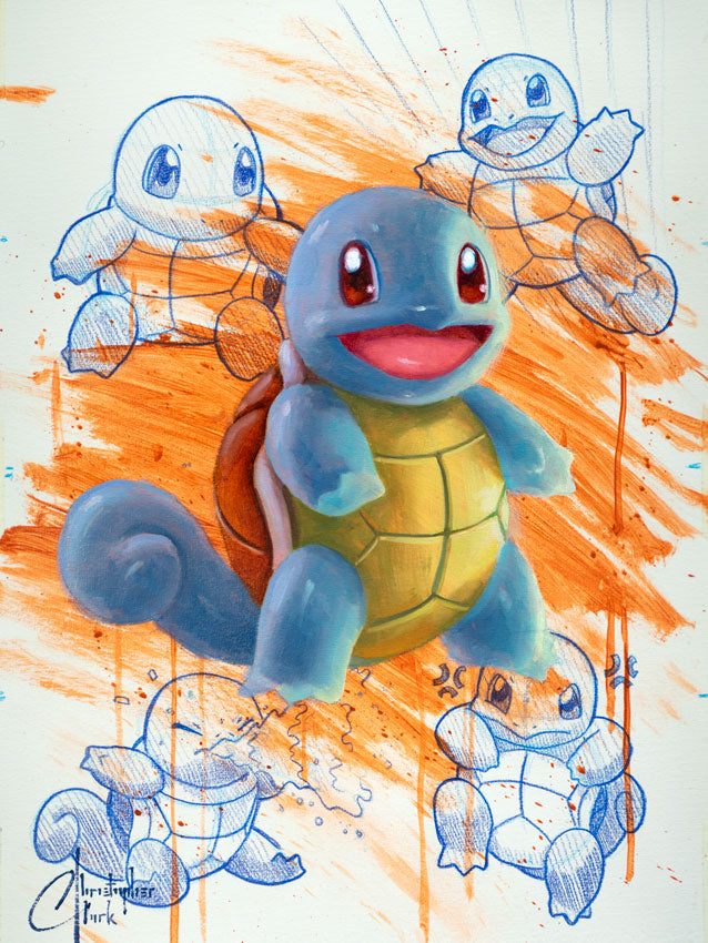 NEW RELEASE: Pokemon: "Squirtle" by Christopher Clark