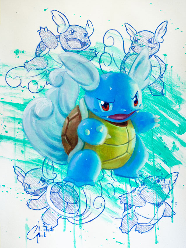 NEW RELEASE: Pokemon: "Wartortle" by Christopher Clark