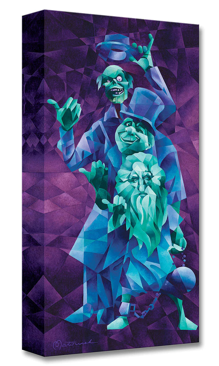 "Hitchhiking Ghosts" Treasures on Canvas by Tom Matousek