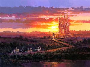 "Castle at Sunset" by Rodel Gonzalez