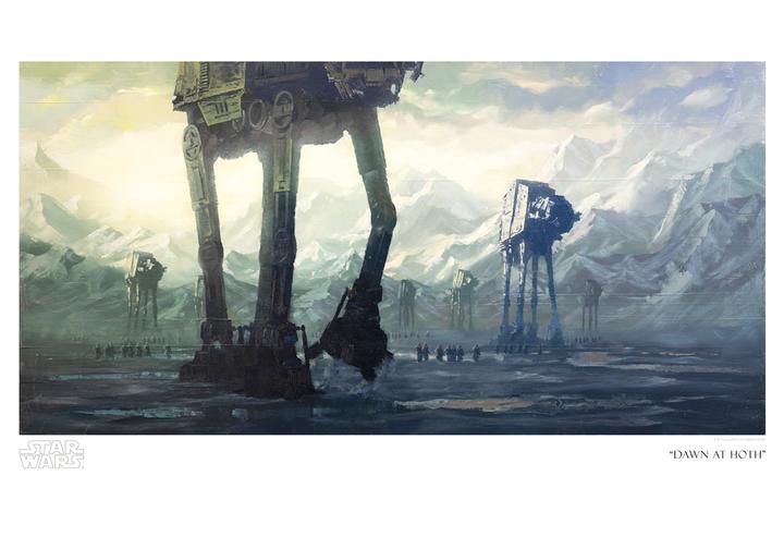 Dawn at Hoth by Christopher Clark