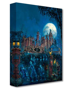 "Haunted Moon Rises" Treasures on Canvas by Rodel Gonzalez