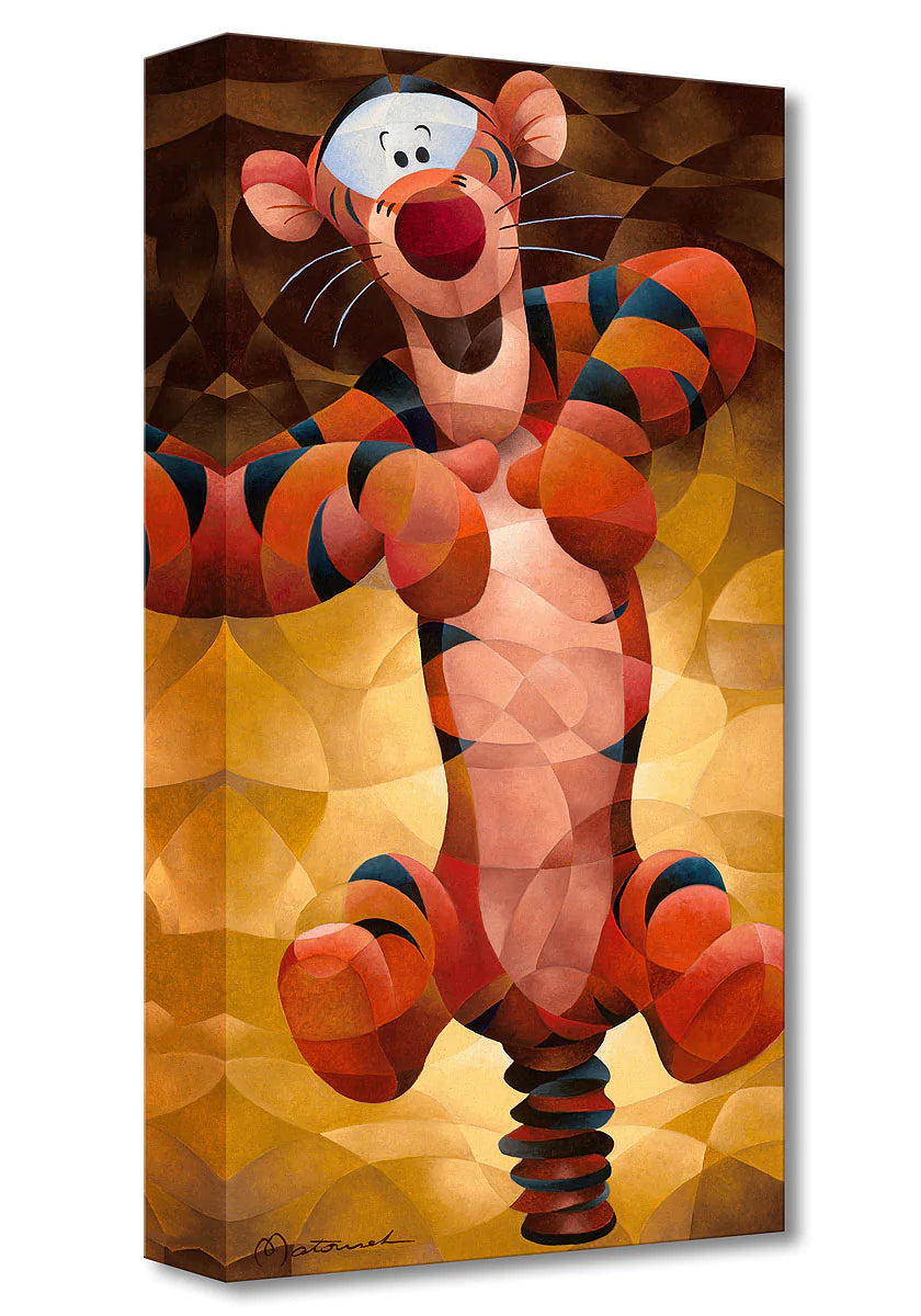 "Tigger's Bounce" Treasures on Canvas by Tom Matousek