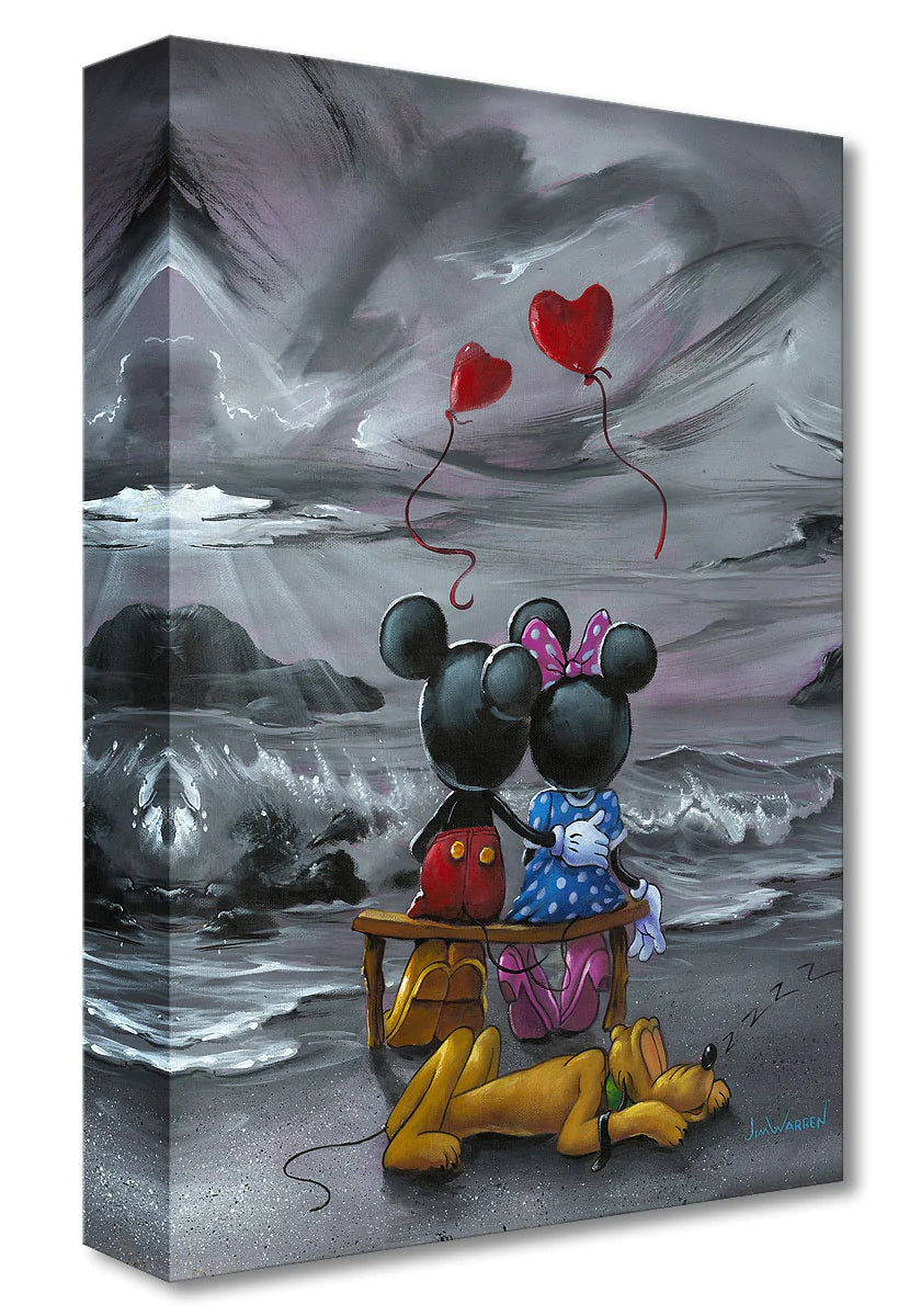 Mickey and Minnie Forever Lover by Jim Warren