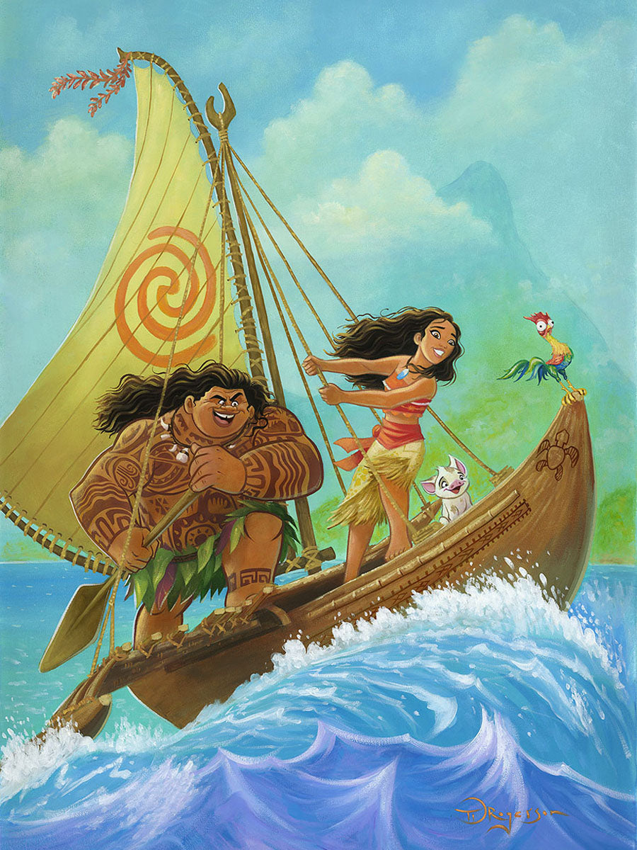 "Moana Knows the Way" by Tim Rogerson