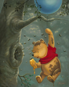 "Pooh's Sticky Situation" by Jared Franco