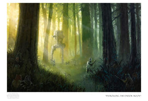 Patrolling the Endor Moon by Christopher Clark
