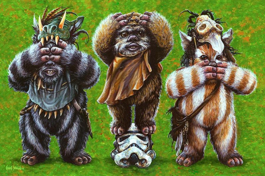 Ewok No Evil by Craig Skaggs