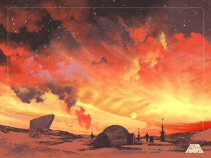 Binary Sunset by Guy Stauber