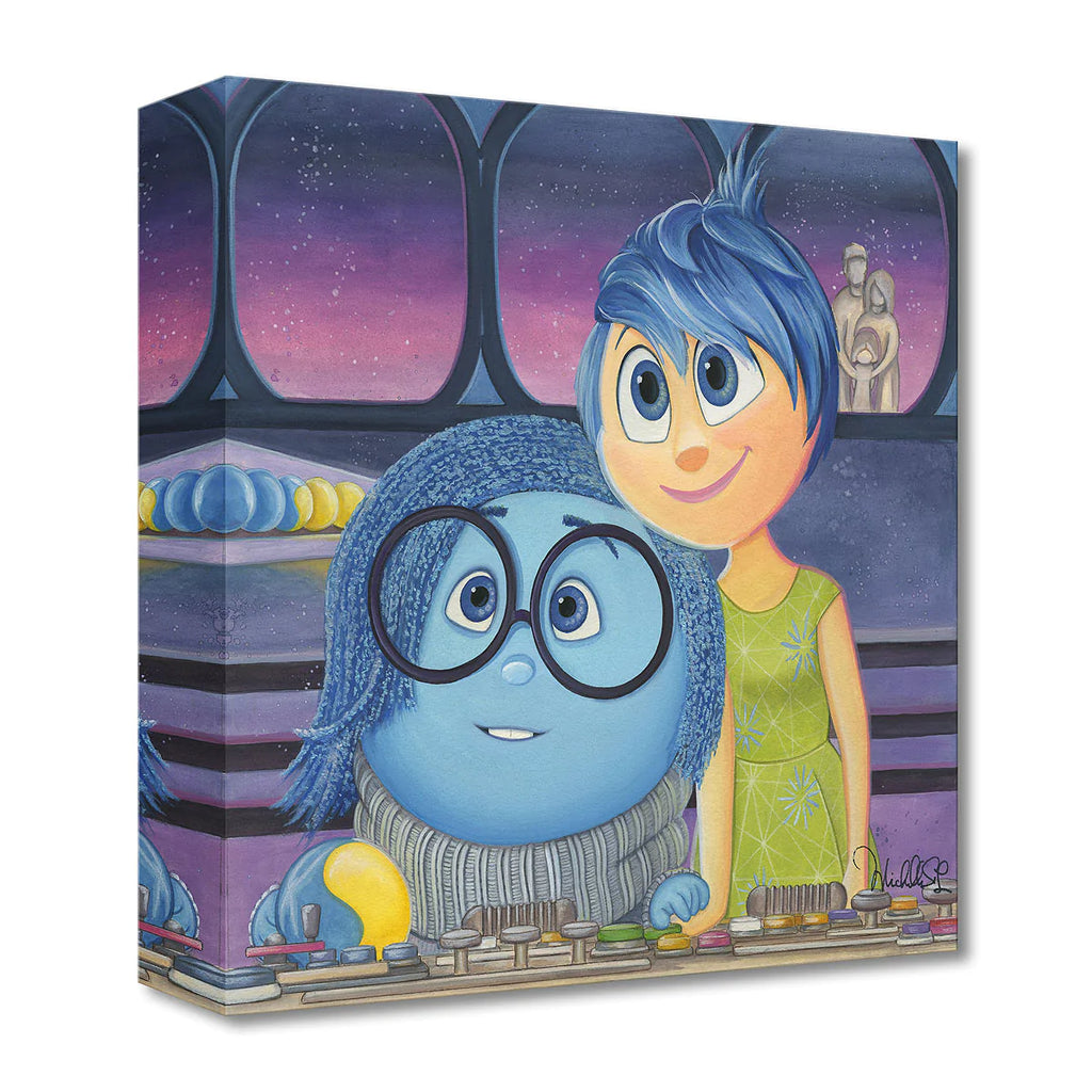 "Joy and Sadness" Treasures on Canvas by Michelle St. Laurent
