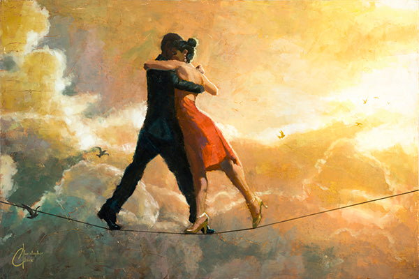 Tightrope Tango by Christopher Clark