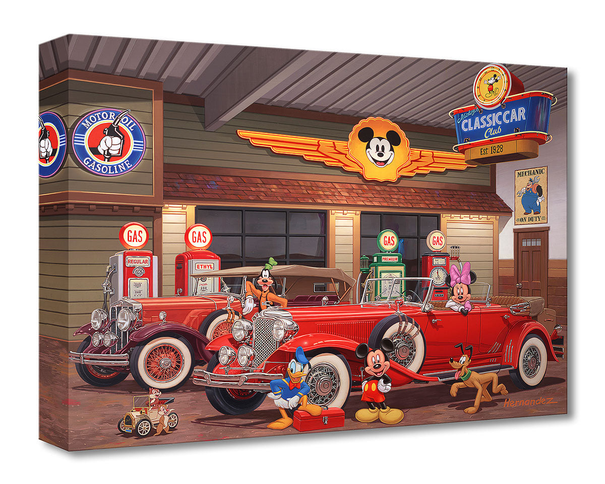 "Mickey's Classic Car Club" by Manuel Hernandez