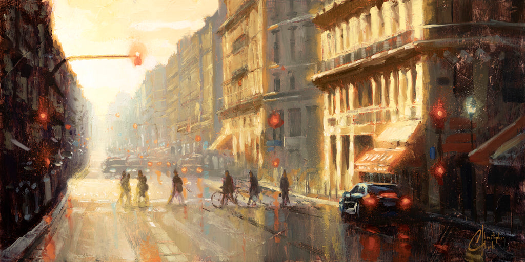 Paris: Crossing the Street by Christopher Clark